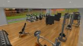 Anpassat gym för hotell eller villa 150 m2