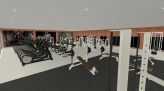 Anpassat gym för hotell eller villa 250 m2