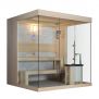 MUE-1250 Dry sauna with a 6kW stove 220X180X210CM