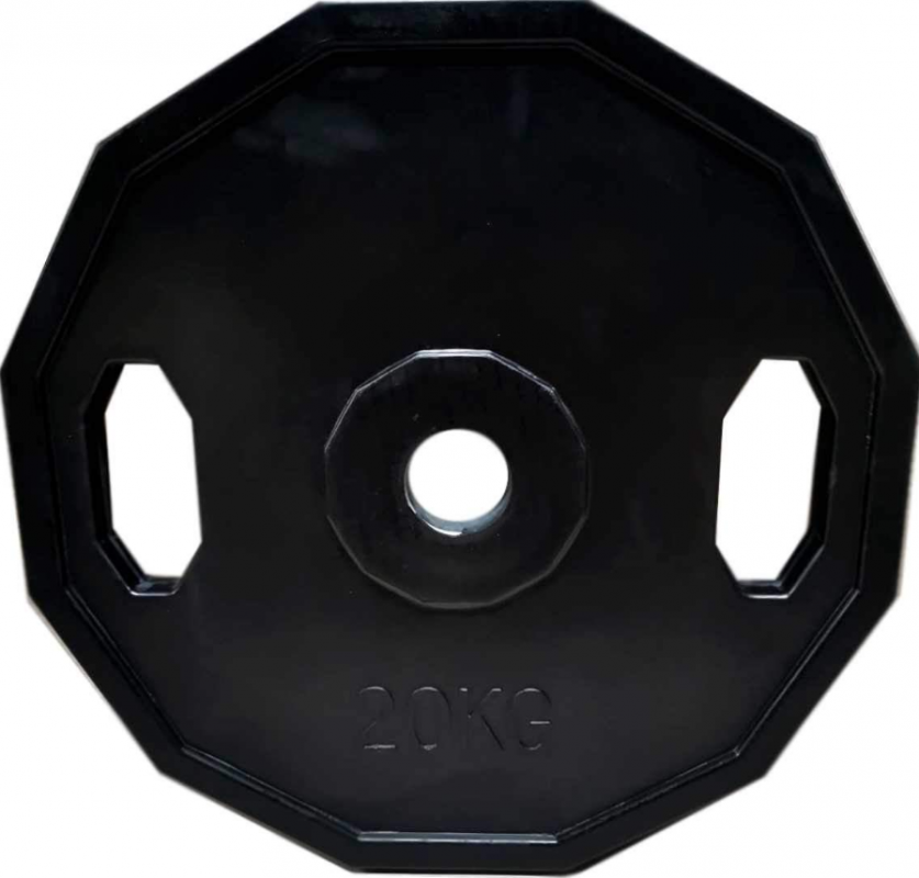 POWRX Discos olímpicos 30 kg/50 kg - Set a elegir: 2x10kg + 2x5kg | 4x5kg +  4x2,5kg | 2x10kg + 4x5kg + 4x2,5kg - Diámetro agujero Ø 50 mm