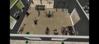Hotellets gym 75m2