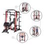 Cyklop 3 Smith Machine / Multigym Semi Comercial HMS Premium