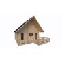 Makarska II 45m2 – solid log house