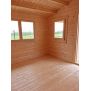 Basen 12,9 m2 taras 8,9 m2 – solidny dom z bali