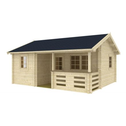 BRELA 30m2 – solid log house