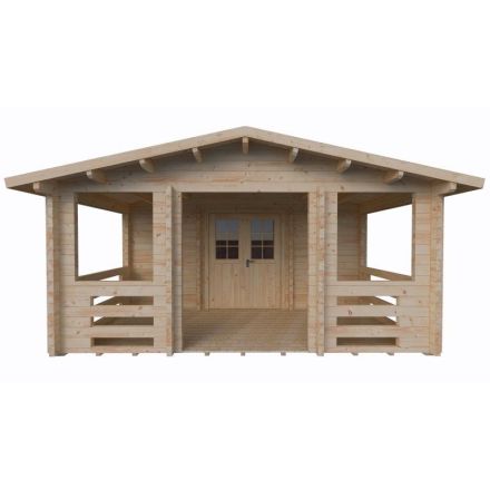 KORCULA 53m2 – solid log house