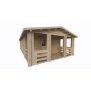 KORCULA 53m2 – solid log house