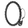 HHW11 PLUS SIZE HULA HOP BLACK WITH TABS AND WEIGHTS HMS