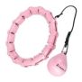 HHW11 PLUS SIZE HULA HOP LIGHT PINK WITH TABS AND WEIGHTS HMS