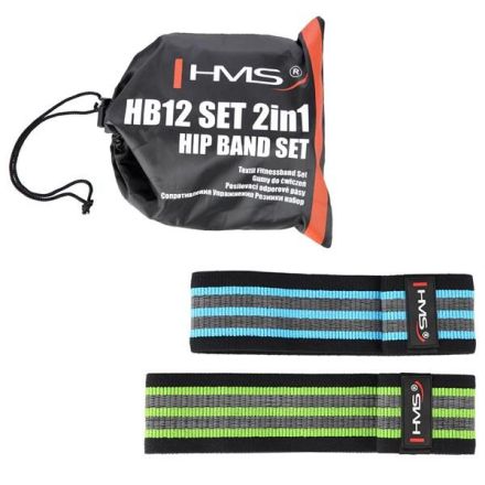 HB12 SET 2in1 exercise bands HMS