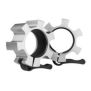 ZG1500 SILVER LOCK JAW CLAMPS HMS (2 st)