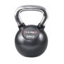 KGC24 CHROME RUBBERISED CAST IRON KETTLEBELL HANDLE HMS