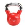 KTC06 ČERVENÝ CHROM VRUKOVANÁ LIATIENOVÁ RÚČKA KETTLEBELL HMS