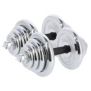 STC55 BARBELLS-STRAIGHT AND BROKEN BARBELLS IN CHROME CASE 55KG HMS