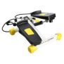 S3033 YELLOW DIAGONAL STEPPER WITH CABLES HMS