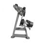 Set of urethane dumbbells IRONLIFE 2 - 20 kg + stand