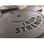 BUMPER IRON STRENGTH PREMIUM OLYMPIC PLATE DISC 50mm Made In EU