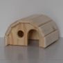 LH - Cozy Wood Hamster House - Perfect Habitat for Your Furry Friend - Handmade