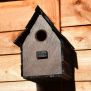 Forest Oak Bird House Nest box Wood Weather Resistant Handmade Wild Bird