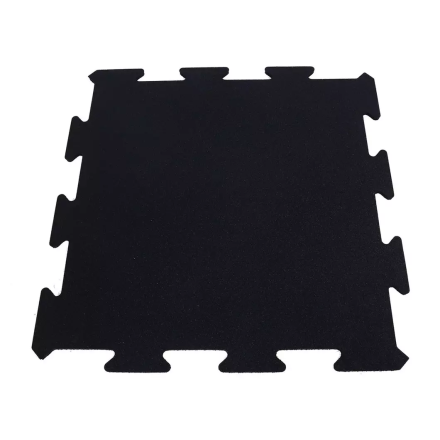 Iron Strength Rubber sports floor black