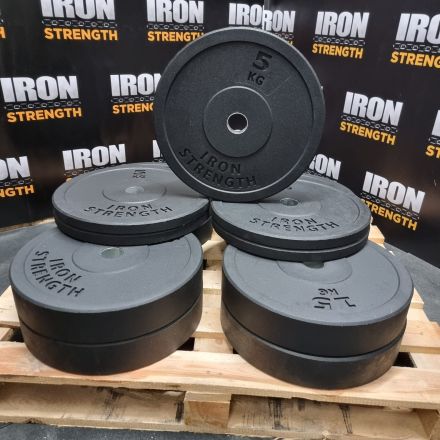 Offre commerciale en gros de disques / plaques pare-chocs noirs 150 kg conçus pour les gymnases Produit UE