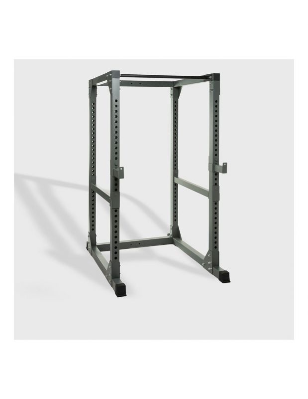Soporte para pesas para sentadillas, el marco de prensa de banco de  levantamiento de pesas tiene una base de acero resistente, altura ajustable