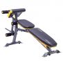 Banco fitness ajustable con accesorios y extensión de piernas LS3061 / HMS