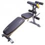 Banco fitness ajustable con accesorios y extensión de piernas LS3061 / HMS