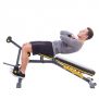 Adjustable fitness bench with accessories and leg extension LS3061 / HMS