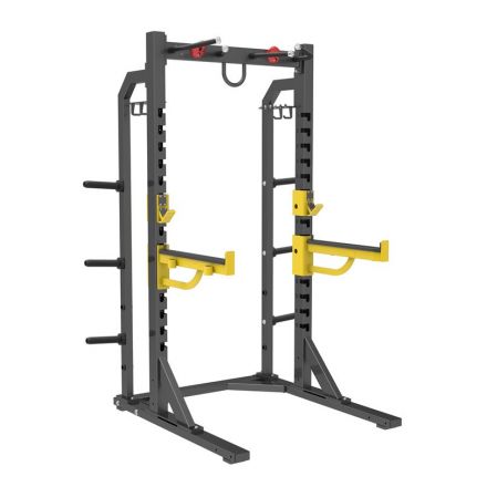 Torre Para Musculación Squat Rack Pesas Jaula Power Cage Gym