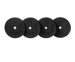 Olympic discs Bumper Plates Black / High Quality  Apus Sports