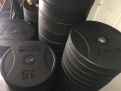 Disco pára-choque olímpico sem cor 5-20kg | Premium / Apus